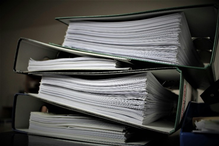 raccoglitori di documenti 
