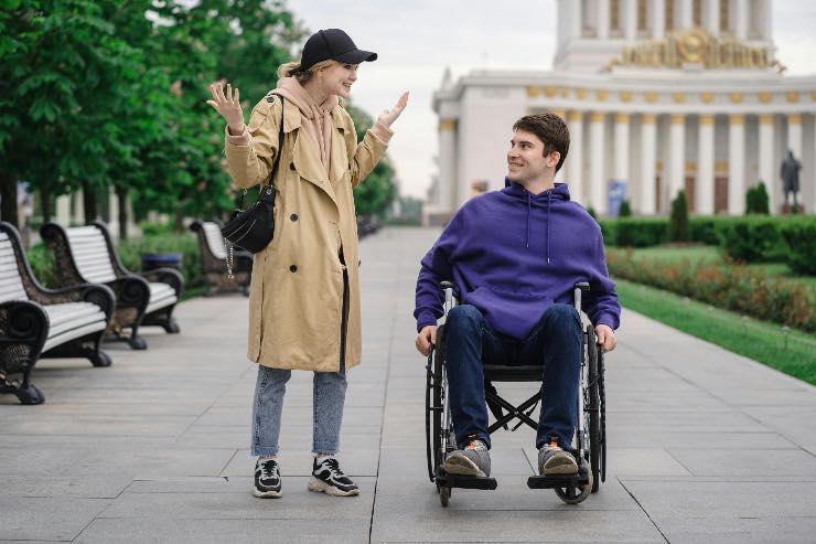 disabile e caregiver 