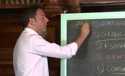 Concorsi, Renzi: 10.000 assunzioni per poliziotti, infermieri e dottori