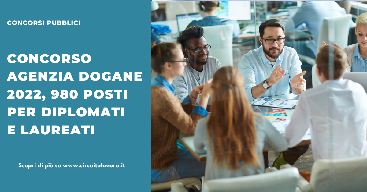 data concorso agenzia delle dogane