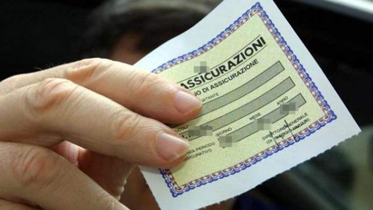 Tagliando assicurazione