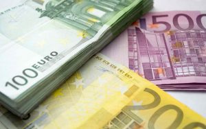 banconote euro da 100, 200 e 500