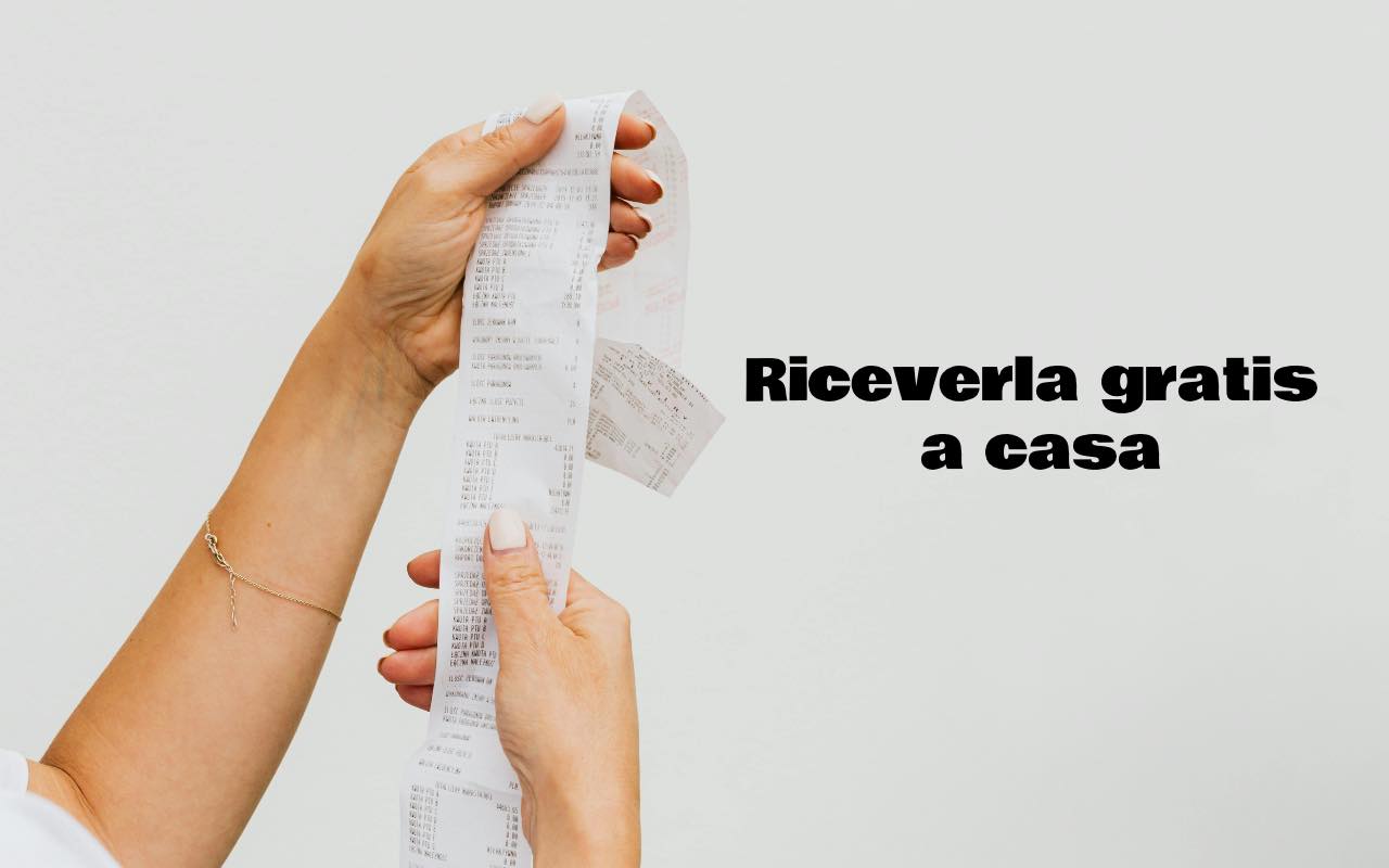 scontrino spesa alimentare