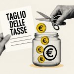 Illustrazione 'taglio delle tasse'