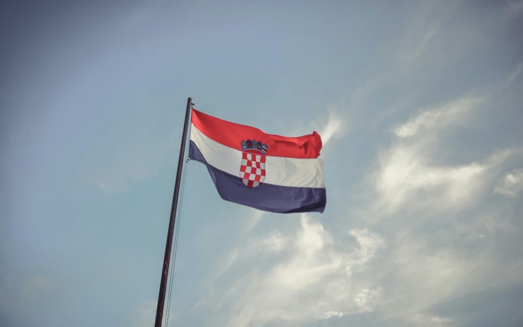 Bandiera Croazia