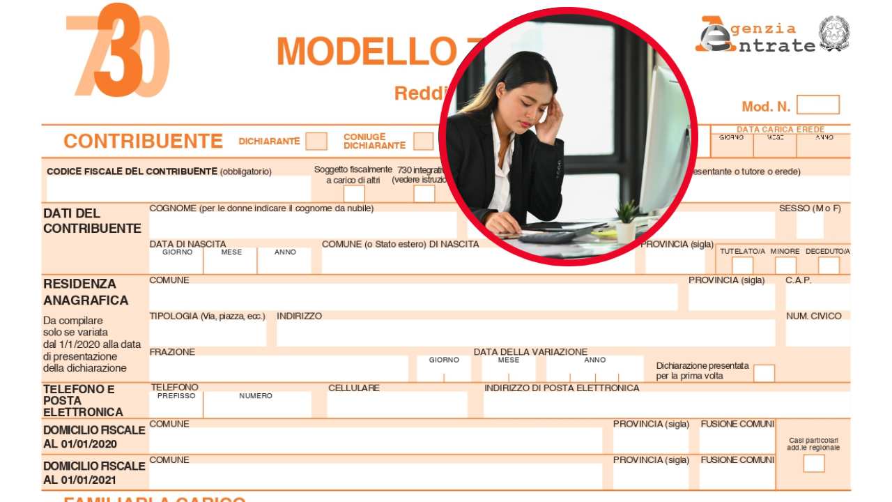 Errori nel Modello 730