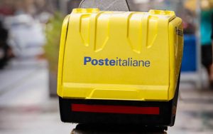 poste italiane, bauletto scooter